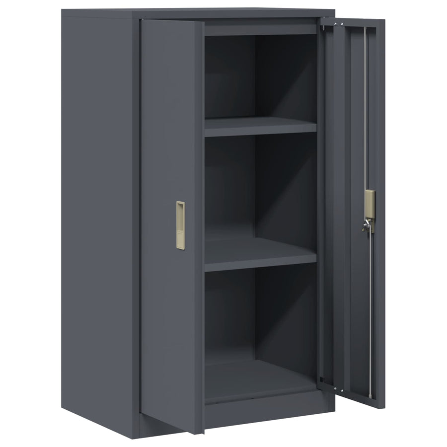 Opbergkast Antraciet 60 x 40 x 105 cm Staal