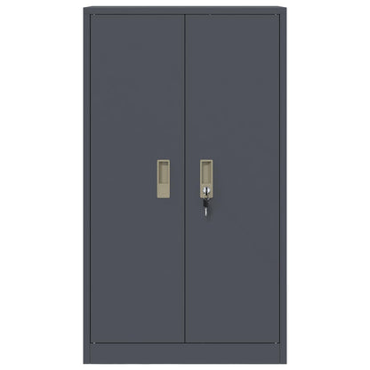 Opbergkast Antraciet 60 x 40 x 105 cm Staal