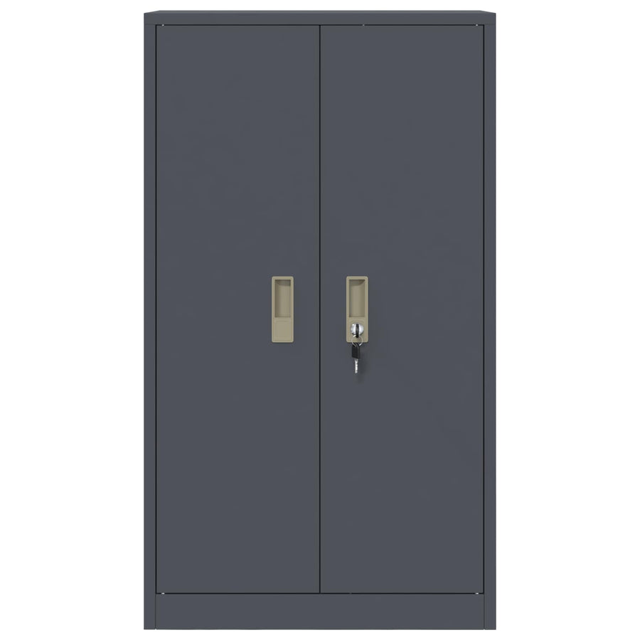 Opbergkast Antraciet 60 x 40 x 105 cm Staal