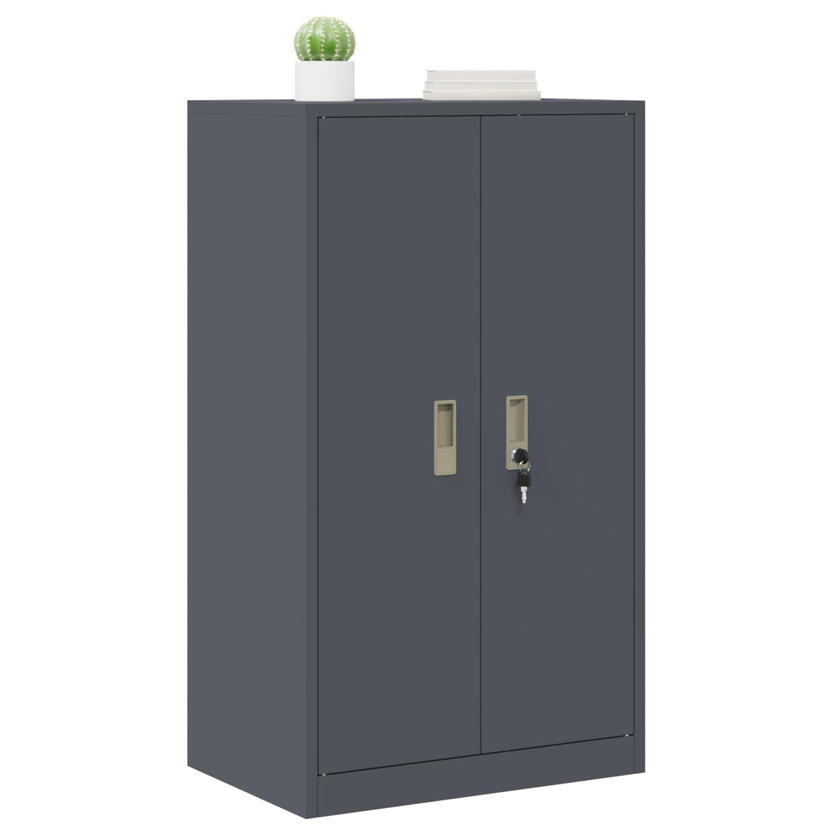 Opbergkast Antraciet 60 x 40 x 105 cm Staal