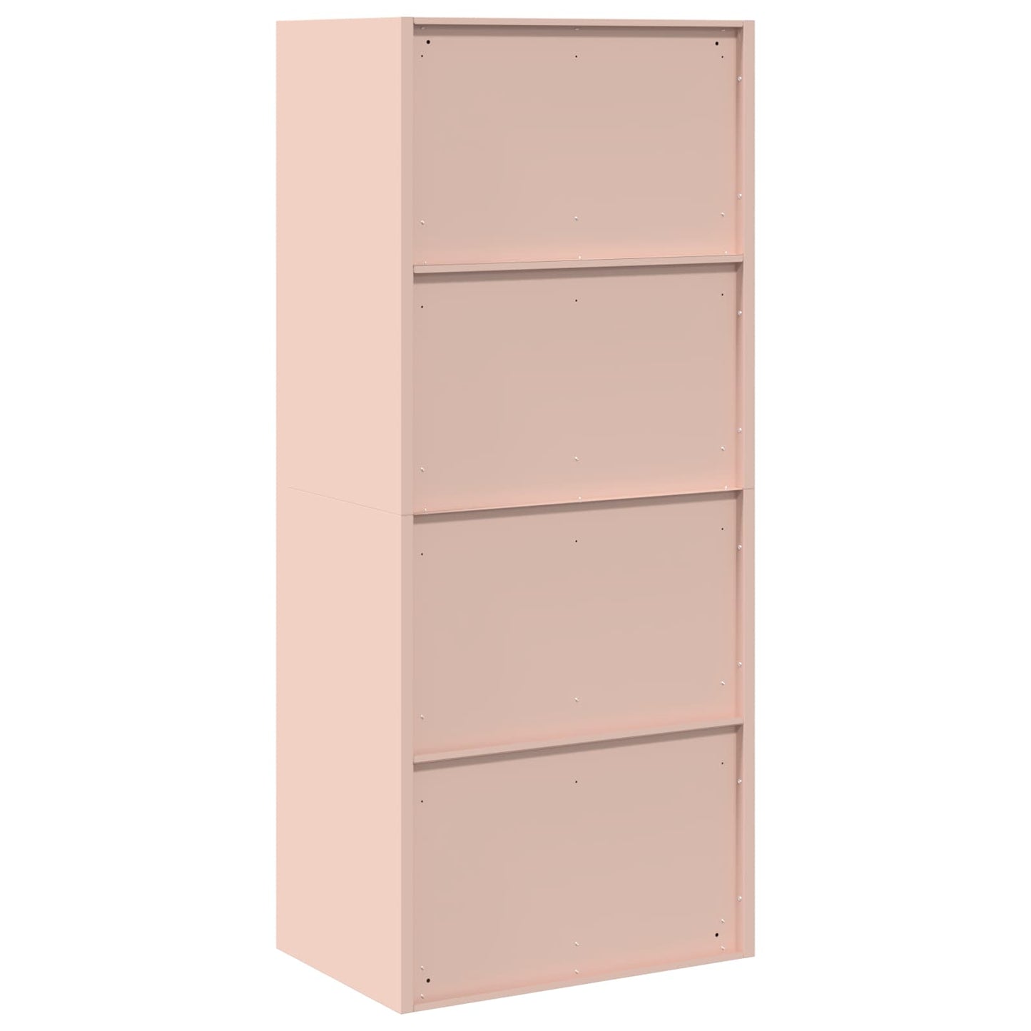 Opbergkast met opslag Roze 60 x 40 x 140 cm Koudgewalst Staal