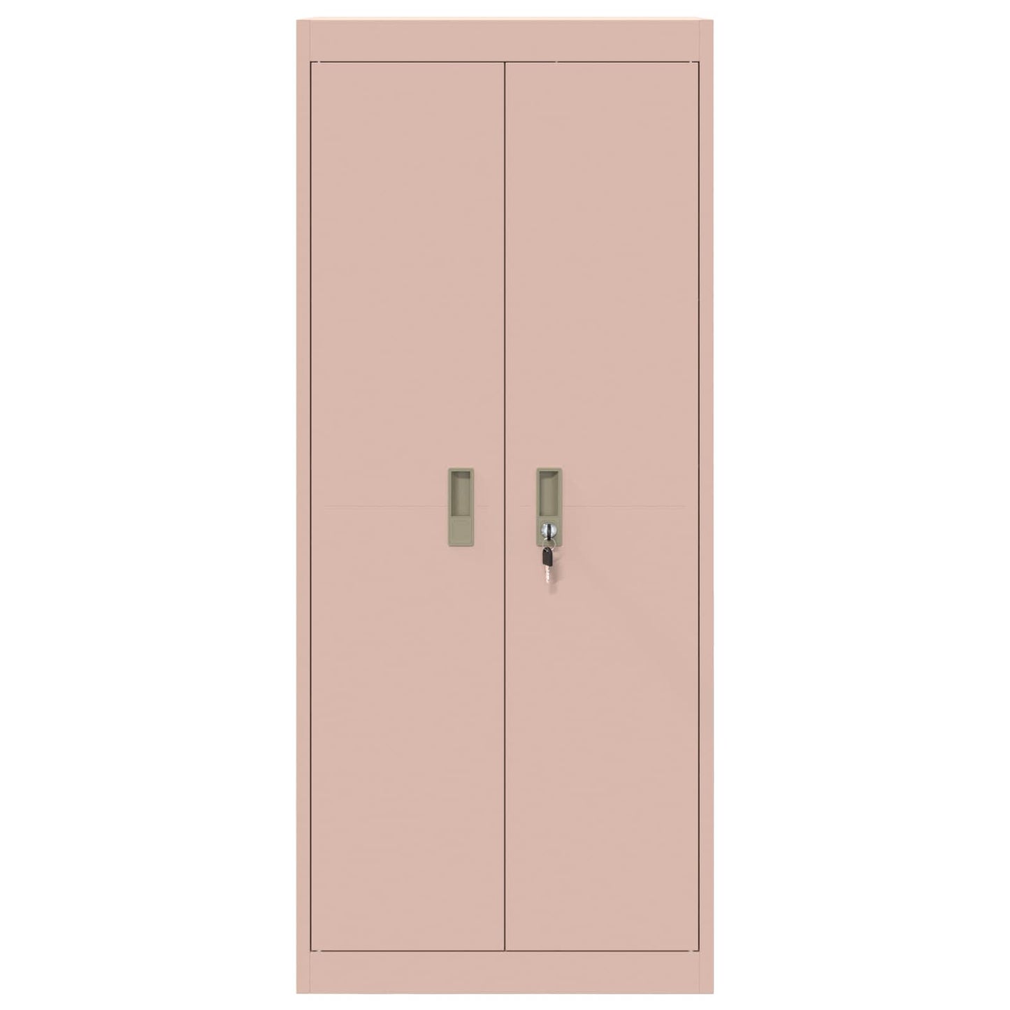 Opbergkast met opslag Roze 60 x 40 x 140 cm Koudgewalst Staal
