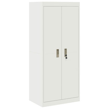 Opbergkast Wit 60 x 40 x 140 cm Staal