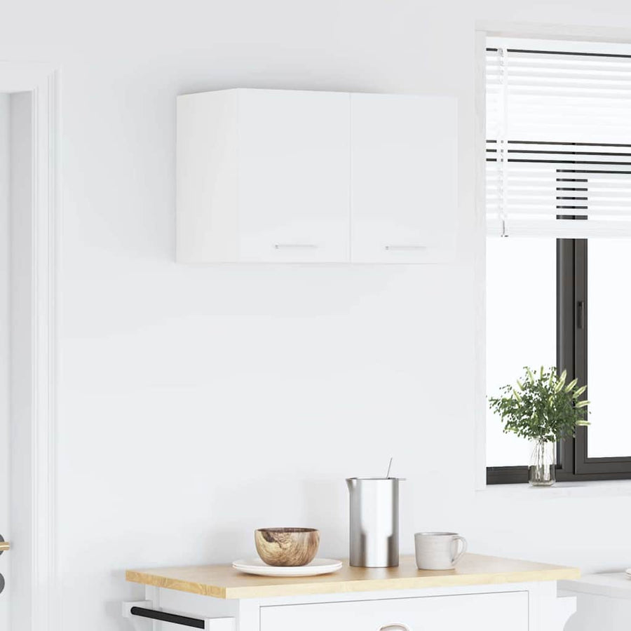 Hangkast met plank Riga 2 pcs Wit 30 x 31 x 40 cm Bewerkt hout
