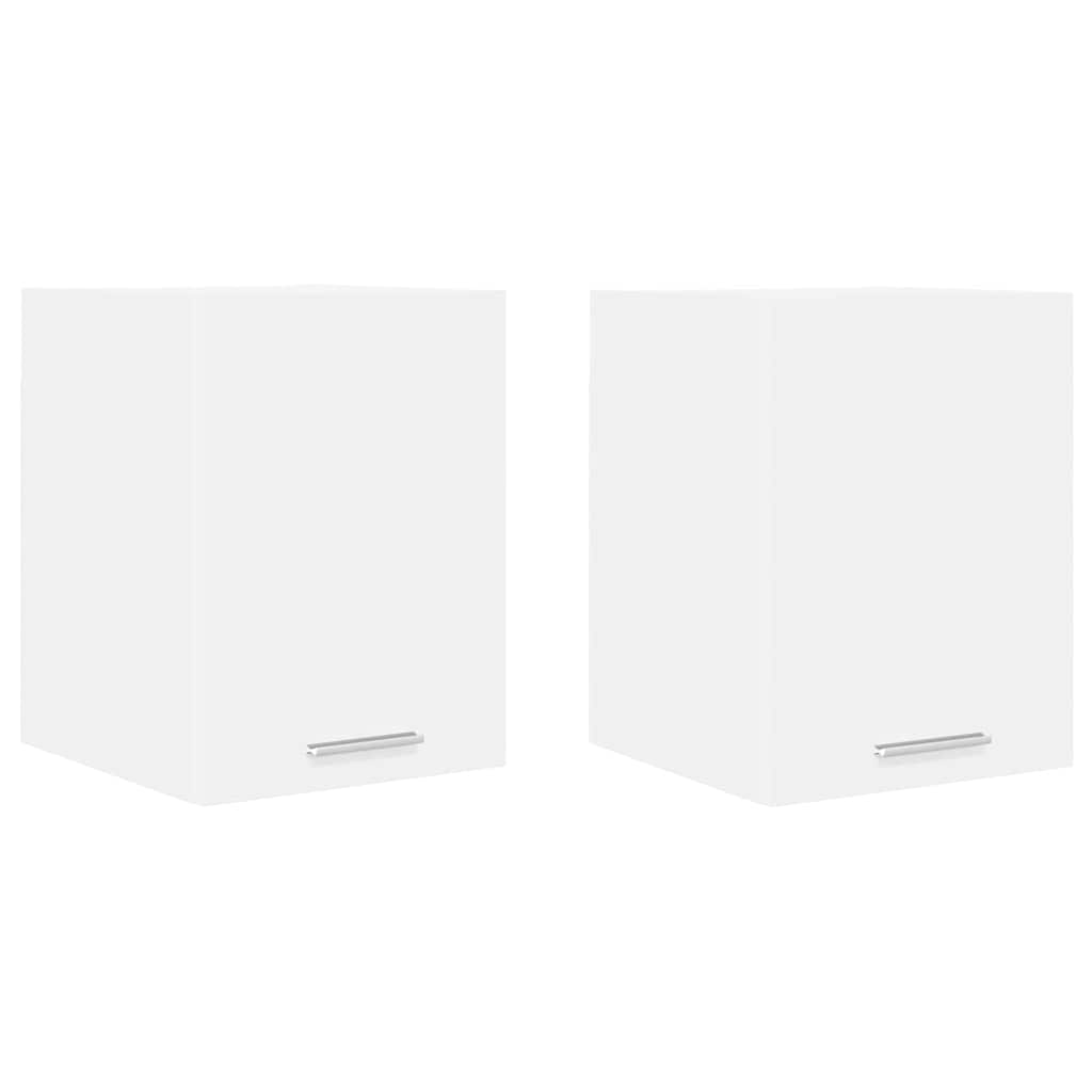 Hangkast met plank Riga 2 pcs Wit 30 x 31 x 40 cm Bewerkt hout