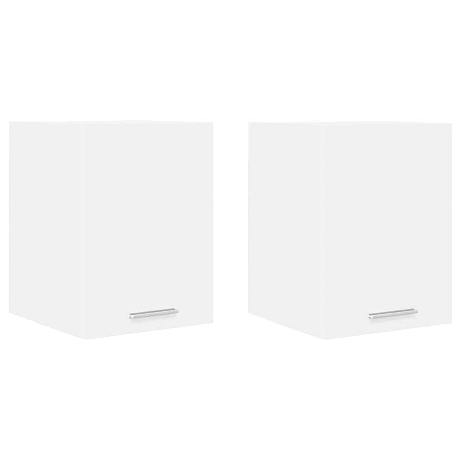 Hangkast met plank Riga 2 pcs Wit 30 x 31 x 40 cm Bewerkt hout