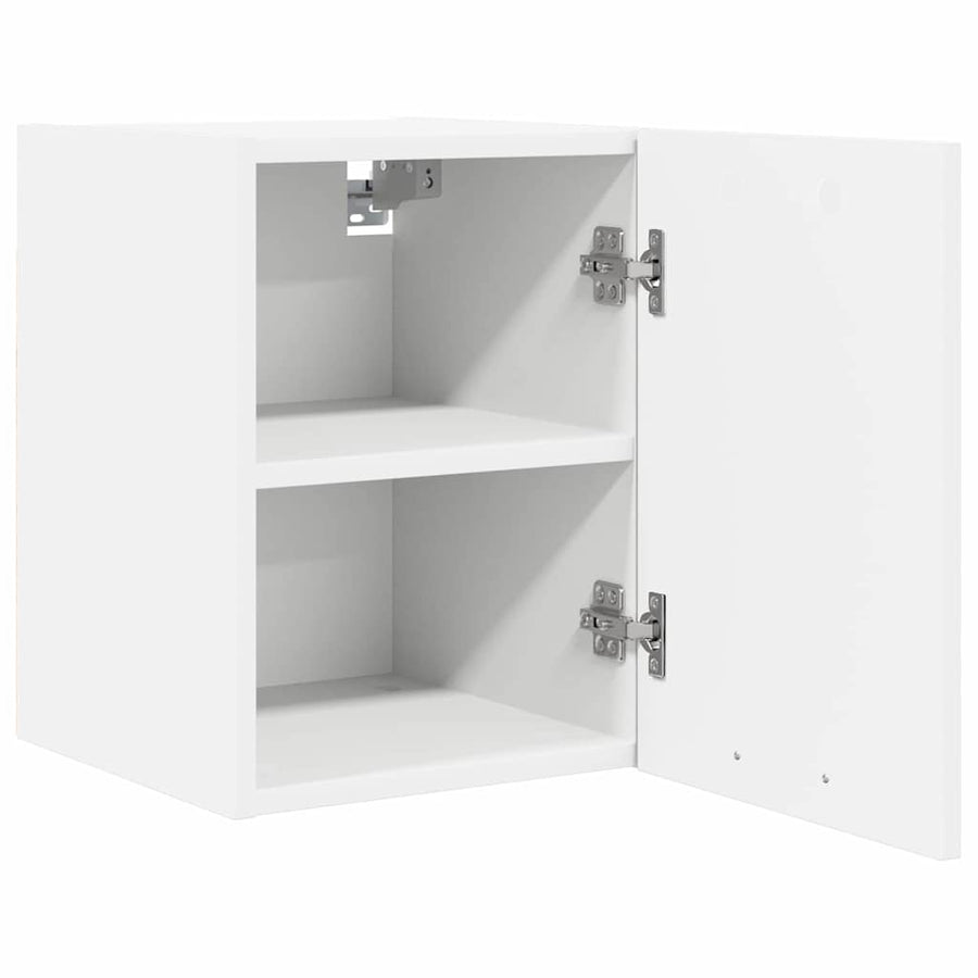 Hangkast met plank Riga 2 pcs Wit 30 x 31 x 40 cm Bewerkt hout