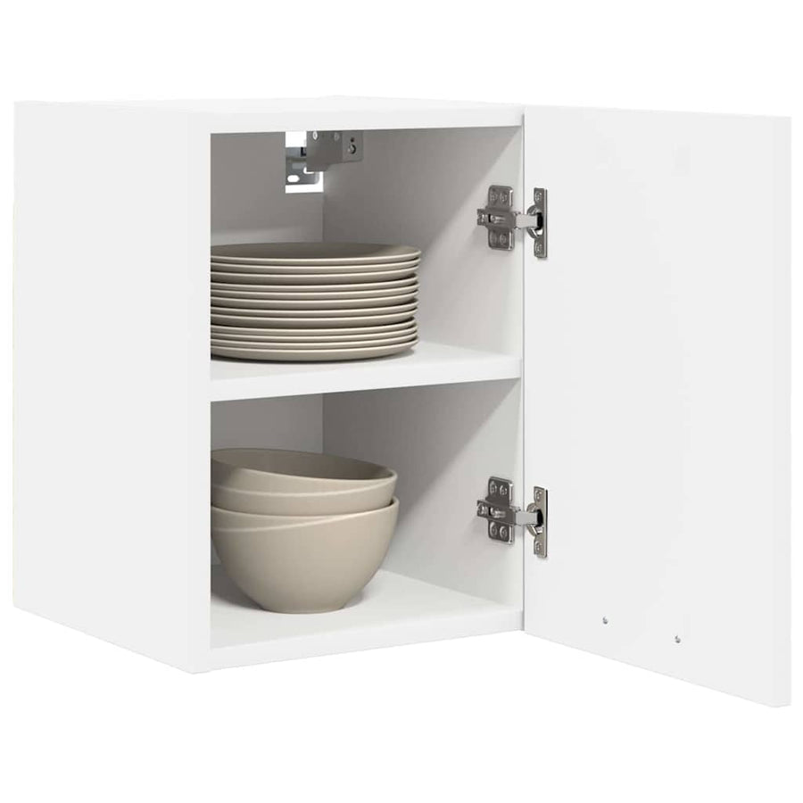 Hangkast met plank Riga 2 pcs Wit 30 x 31 x 40 cm Bewerkt hout