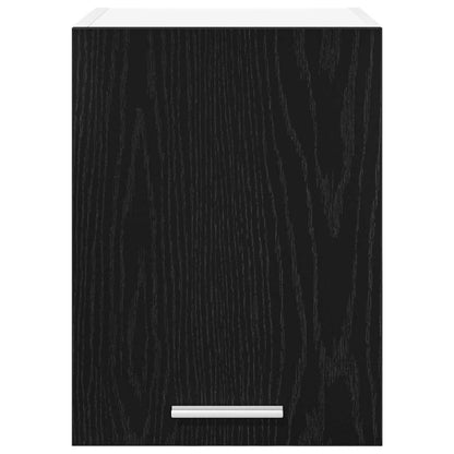 Hangkast met plank Riga 2 pcs Zwarte Eik en Wit 30 x 31 x 40 cm