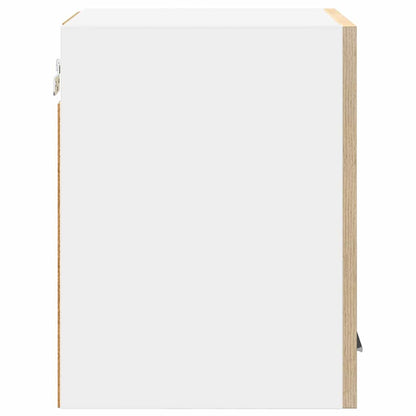 Hangkast Sonoma Eik en Wit 30 x 31 x 40 cm Bewerkt hout