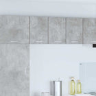 Wall Cabinet Concrete Grey and White 30 x 31 x 40 cm Engineered wood