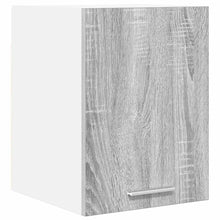 Hangkast Riga Grijs Sonoma en Wit 30 x 31 x 40 cm Bewerkt hout