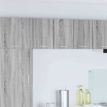 Hangkast Riga 2 pcs Grijs Sonoma en Wit 30 x 31 x 40 cm