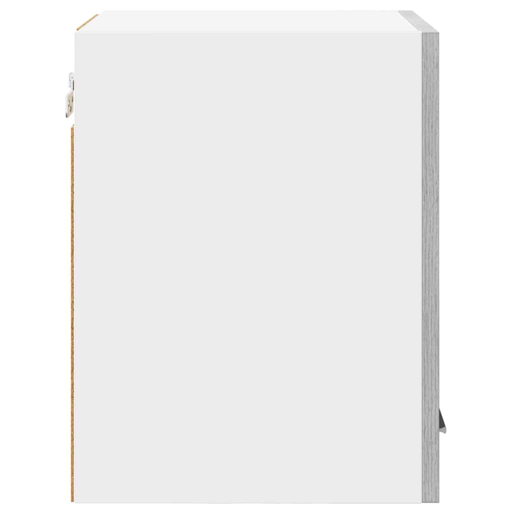 Hangkast Riga 2 pcs Grijs Sonoma en Wit 30 x 31 x 40 cm