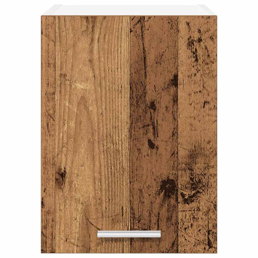Hangkast met plank Riga 2 pcs Oude Hout en Wit 30 x 31 x 40 cm
