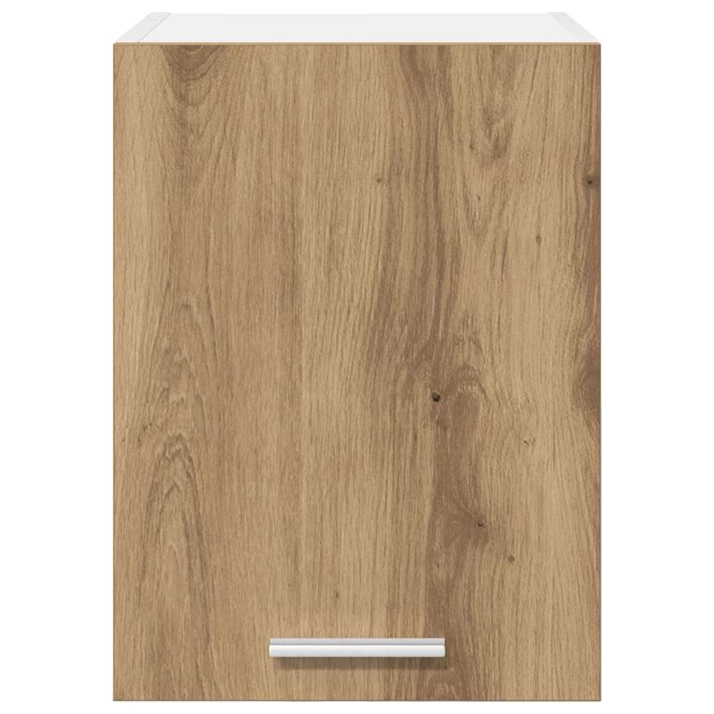 Hangkast Riga Ambachtelijke Eik en Wit 30 x 31 x 40 cm