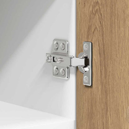 Hangkast Riga 2 pcs Ambachtelijke Eik en Wit 30 x 31 x 40 cm