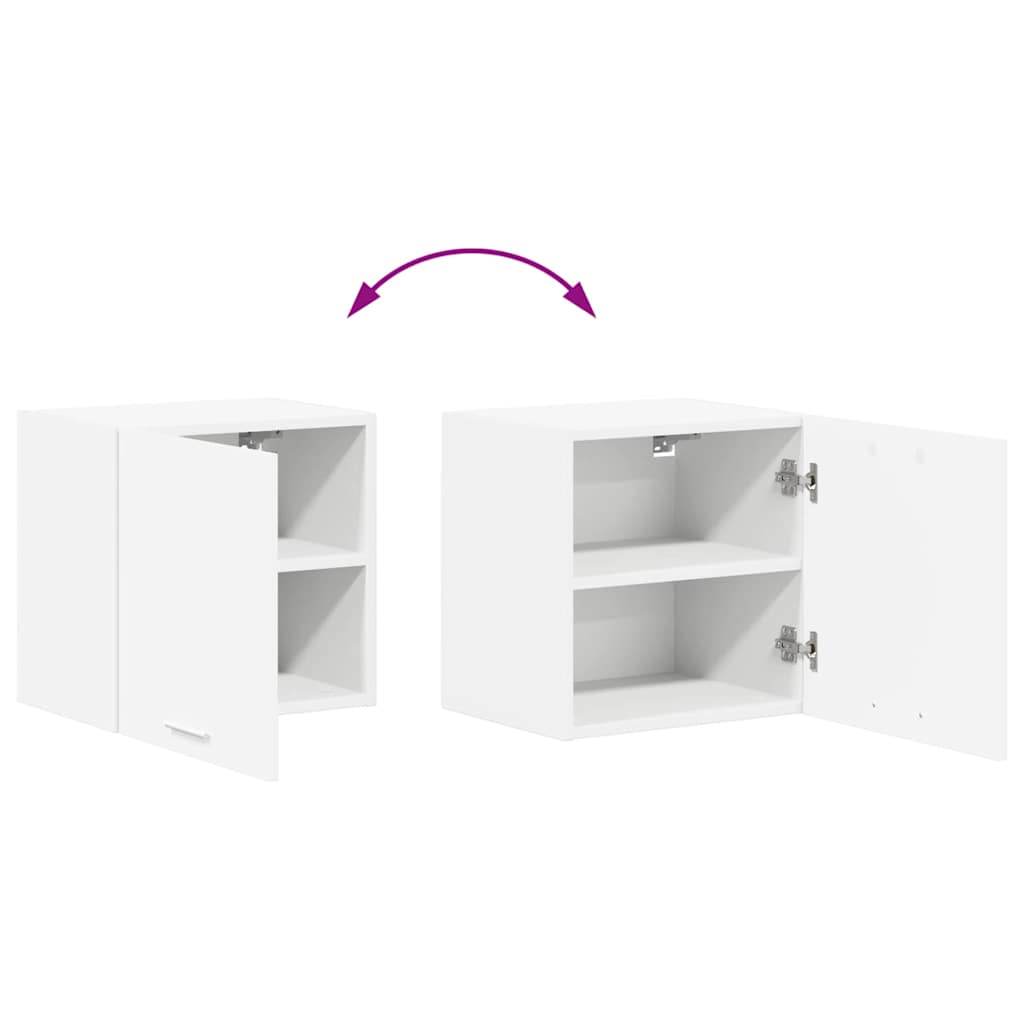 Hangkast met plank Riga Wit 40 x 31 x 40 cm Bewerkt hout
