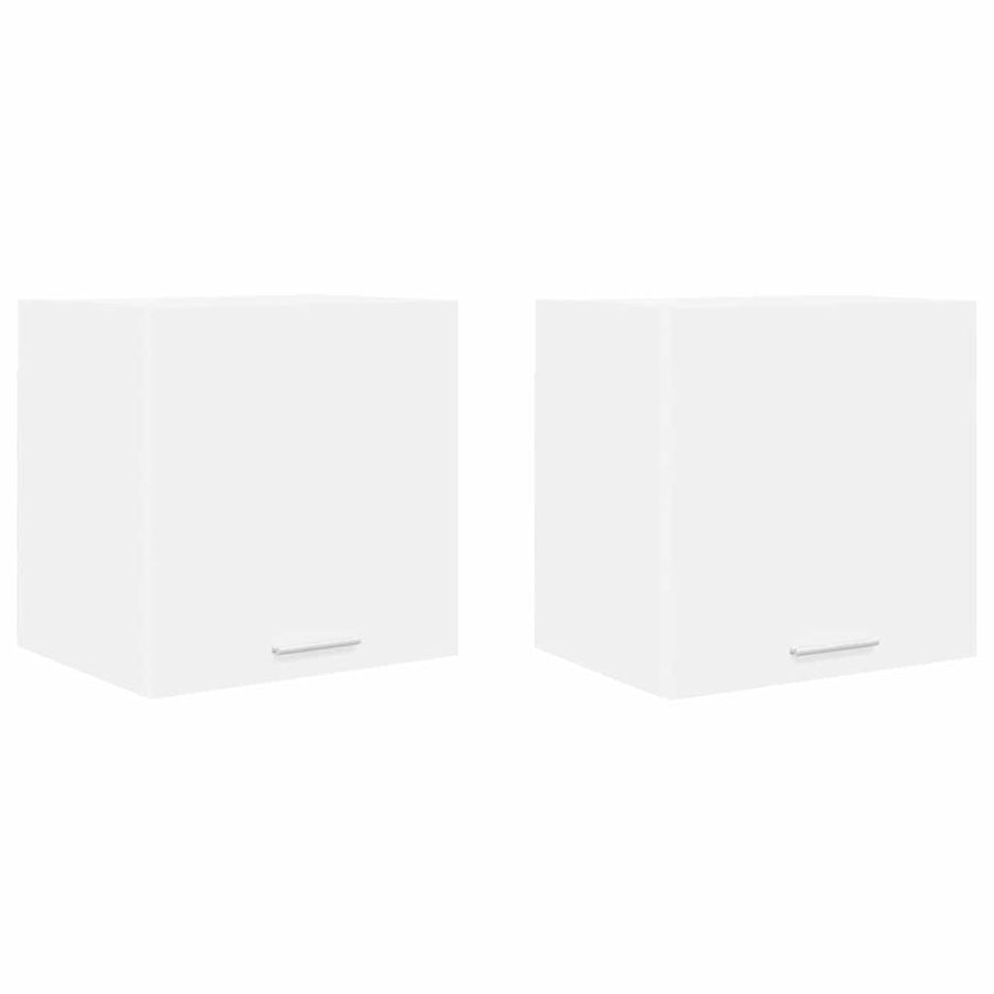 Hangkast met plank Riga 2 pcs Wit 40 x 31 x 40 cm Bewerkt hout