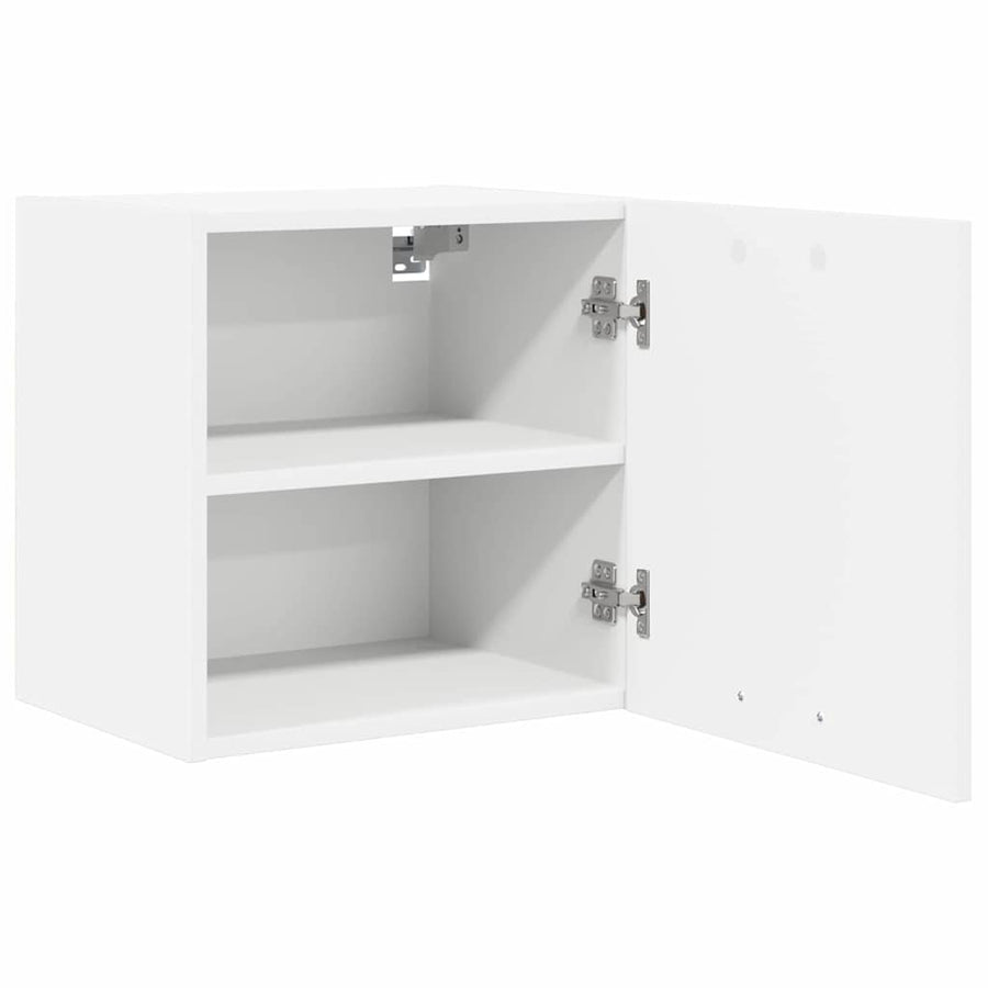 Hangkast met plank Riga 2 pcs Wit 40 x 31 x 40 cm Bewerkt hout