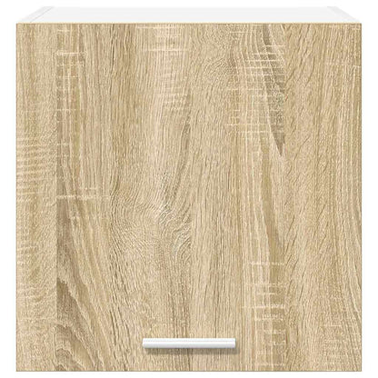 Hangkast met plank Riga 2 pcs Sonoma Eik en Wit 40 x 31 x 40 cm