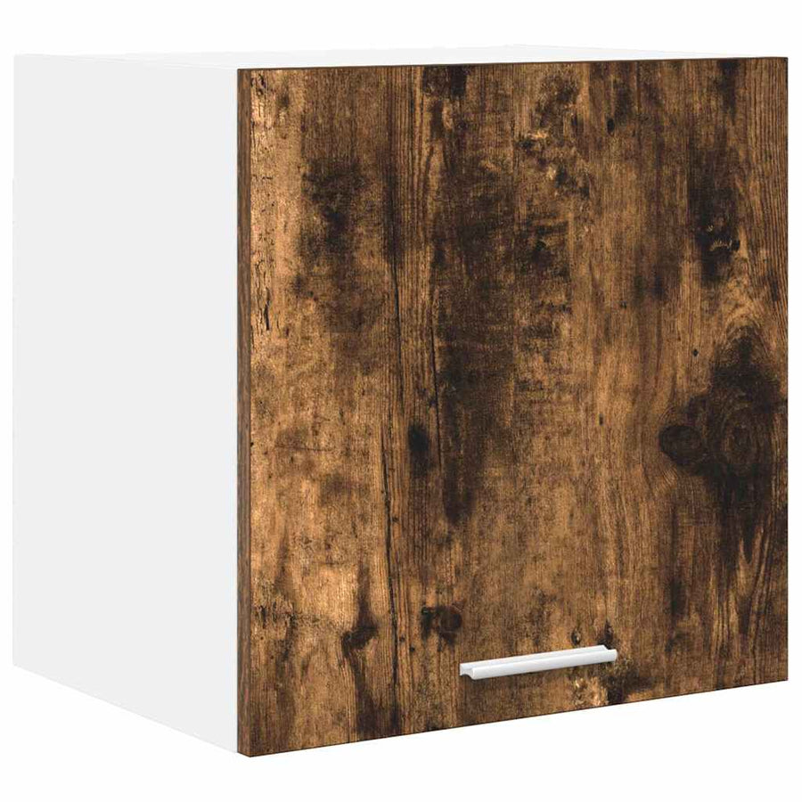 Hangkast Riga 2 pcs Gerookte Eik en Wit 40 x 31 x 40 cm
