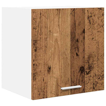 Hangkast Riga Oude Hout en Wit 40 x 31 x 40 cm Bewerkt hout