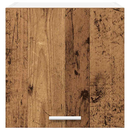 Hangkast Riga Oude Hout en Wit 40 x 31 x 40 cm Bewerkt hout
