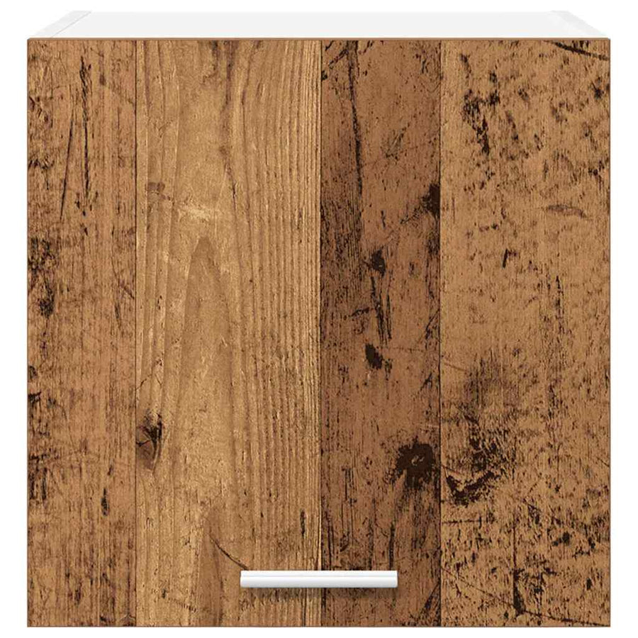 Hangkast Riga Oude Hout en Wit 40 x 31 x 40 cm Bewerkt hout