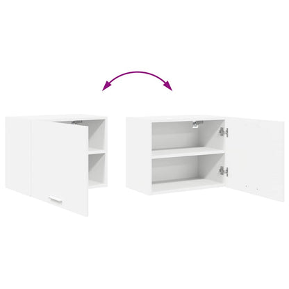 Hangkast met plank Riga Wit 50 x 31 x 40 cm Bewerkt hout