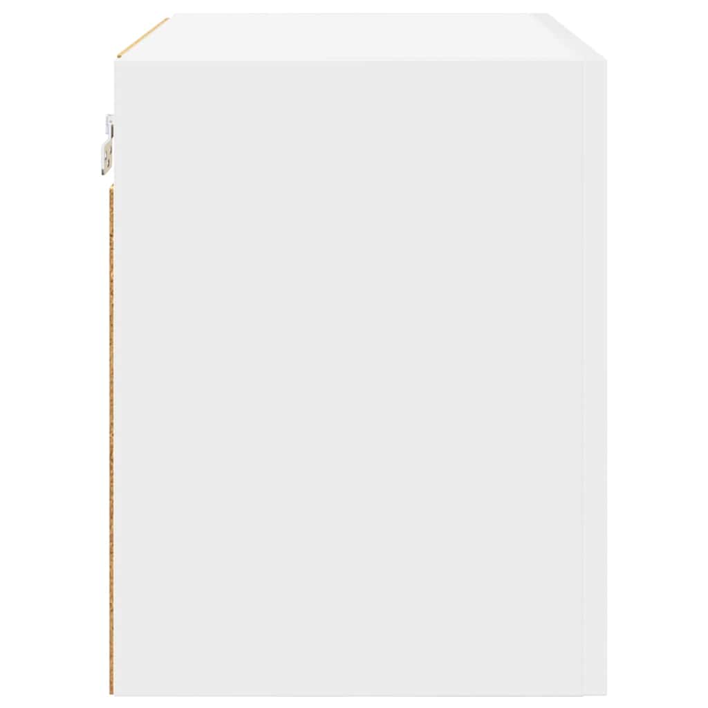 Hangkast met plank Riga Wit 50 x 31 x 40 cm Bewerkt hout