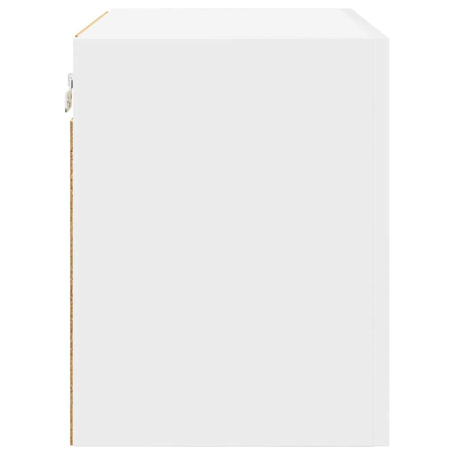 Hangkast met plank Riga 2 pcs Wit 50 x 31 x 40 cm Bewerkt hout