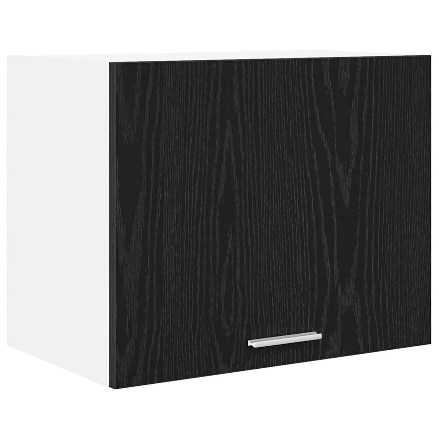 Hangkast met plank Riga 2 pcs Zwarte Eik en Wit 50 x 31 x 40 cm
