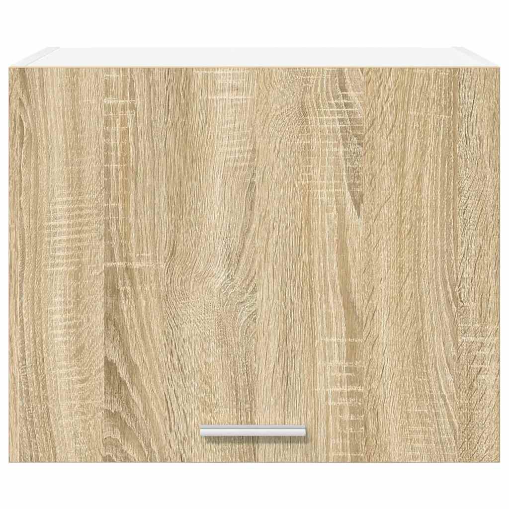 Hangkast Sonoma Eik en Wit 50 x 31 x 40 cm Bewerkt hout
