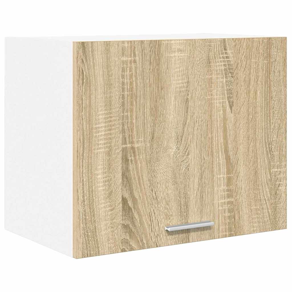 Hangkast met plank Riga 2 pcs Sonoma Eik en Wit 50 x 31 x 40 cm