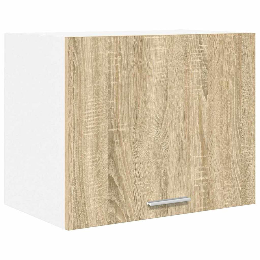 Hangkast met plank Riga 2 pcs Sonoma Eik en Wit 50 x 31 x 40 cm