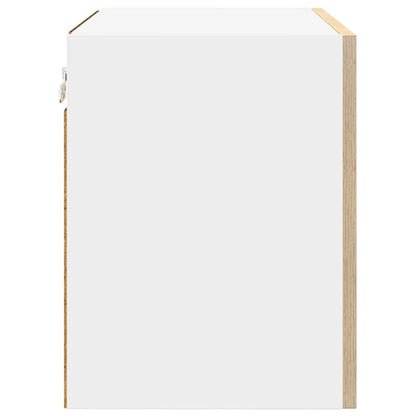 Hangkast met plank Riga 2 pcs Sonoma Eik en Wit 50 x 31 x 40 cm