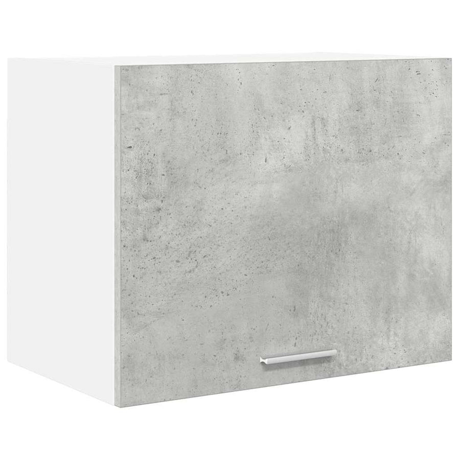 Hangkast Riga 2 pcs Beton Grijs en Wit 50 x 31 x 40 cm