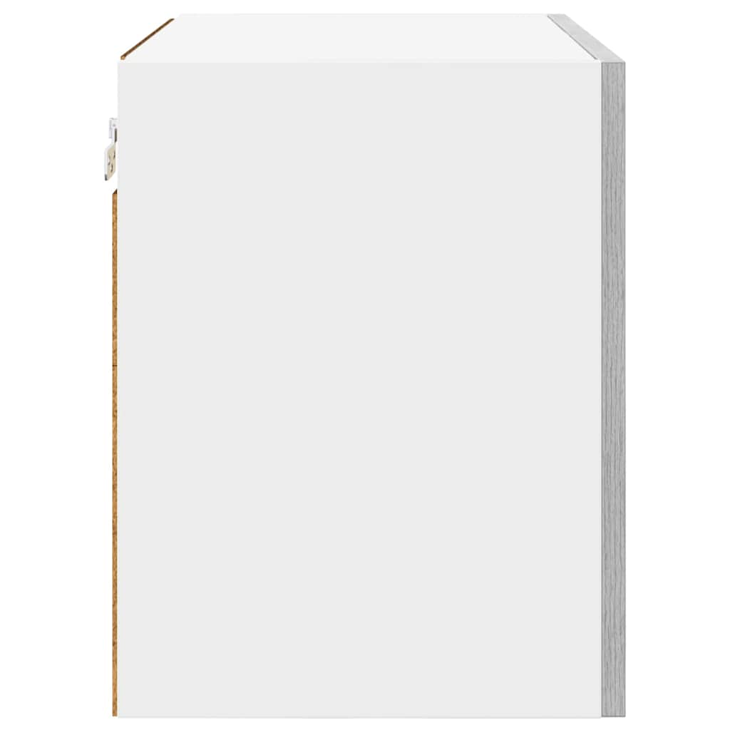 Hangkast Riga 2 pcs Grijs Sonoma en Wit 50 x 31 x 40 cm