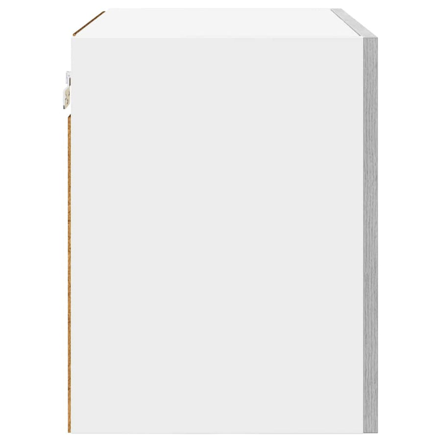 Hangkast Riga 2 pcs Grijs Sonoma en Wit 50 x 31 x 40 cm