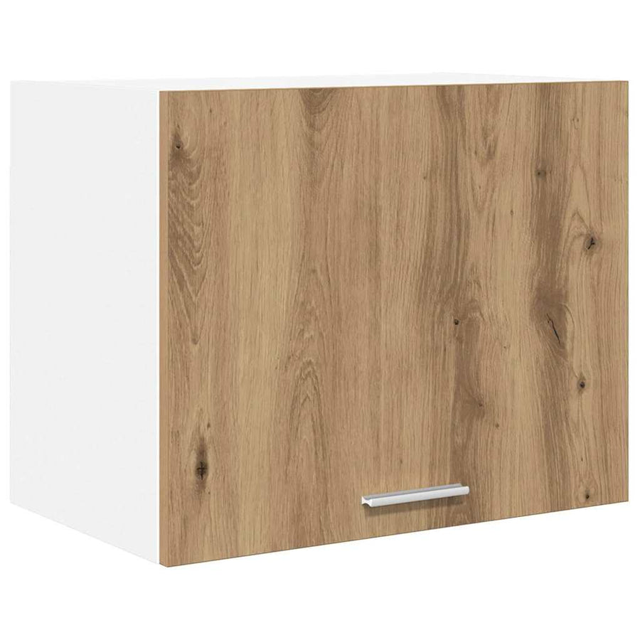 Hangkast Riga 2 pcs Ambachtelijke Eik en Wit 50 x 31 x 40 cm