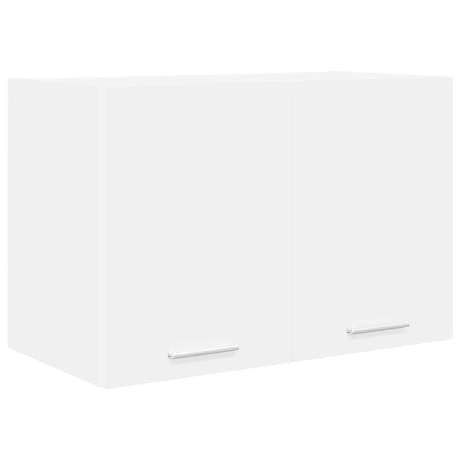 Hangkast met plank Riga 2 pcs Wit 60 x 31 x 40 cm Bewerkt hout