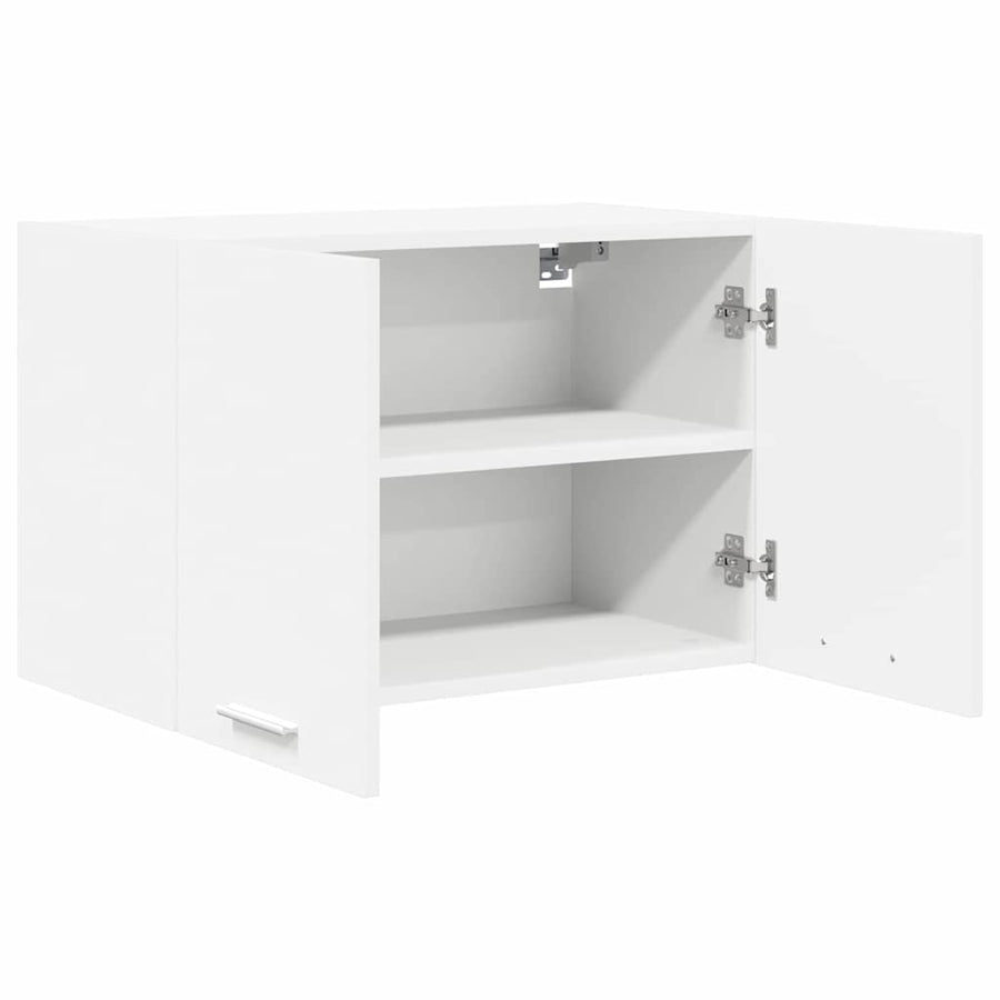 Hangkast met plank Riga 2 pcs Wit 60 x 31 x 40 cm Bewerkt hout