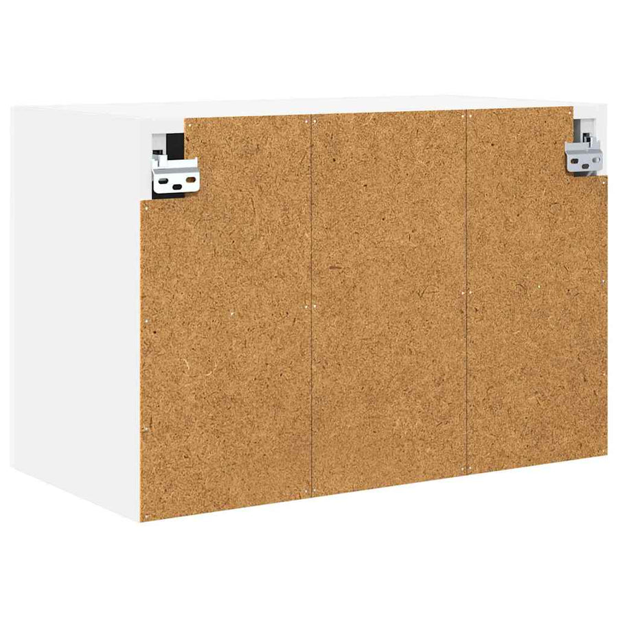 Hangkast met plank Riga 2 pcs Wit 60 x 31 x 40 cm Bewerkt hout