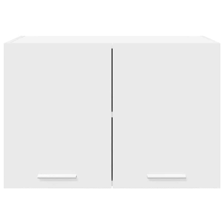 Hangkast met plank Riga 2 pcs Wit 60 x 31 x 40 cm Bewerkt hout