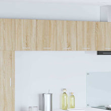Hangkast met plank Riga 2 pcs Sonoma Eik en Wit 60 x 31 x 40 cm