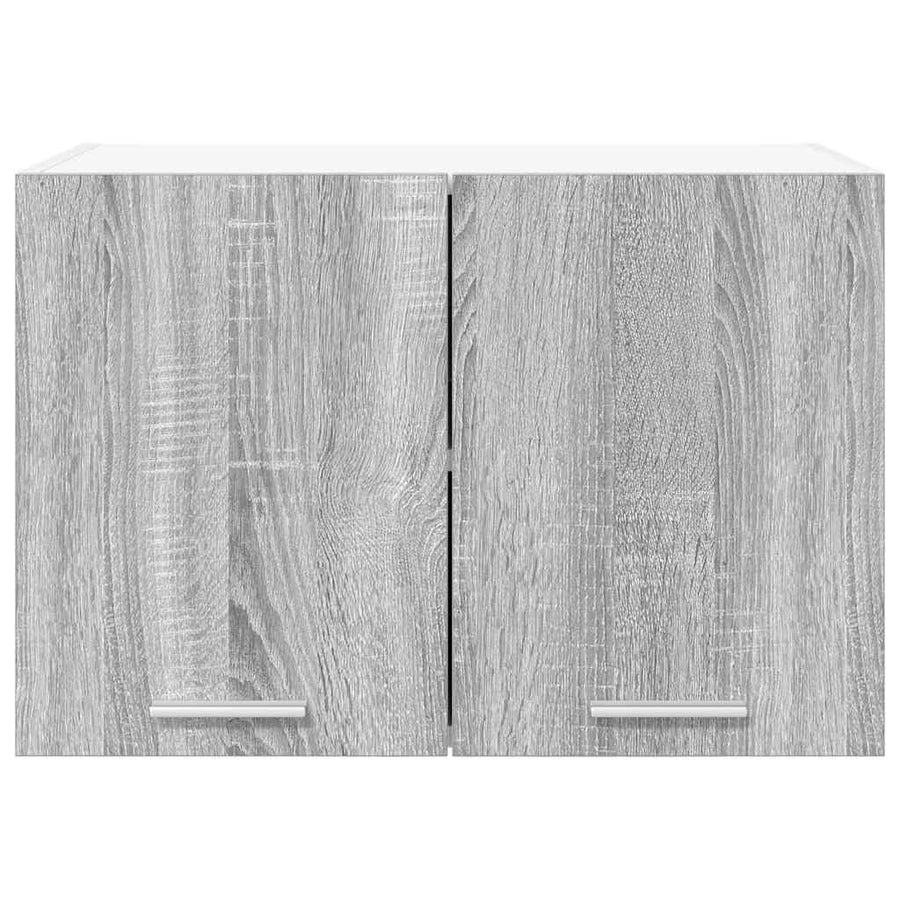 Hangkast Riga 2 pcs Grijs Sonoma en Wit 60 x 31 x 40 cm