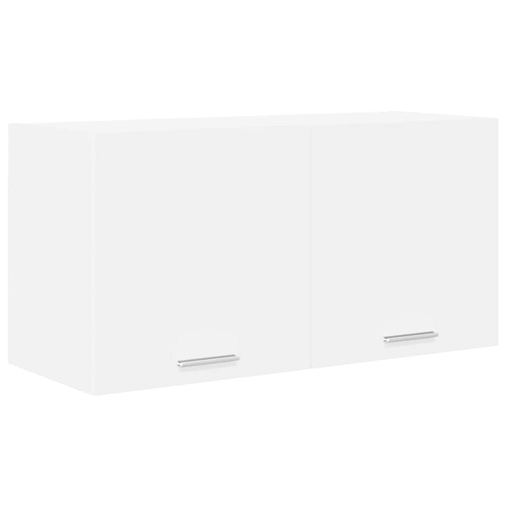 Hangkast met plank Riga Wit 80 x 31 x 40 cm Bewerkt hout
