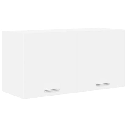 Hangkast met plank Riga Wit 80 x 31 x 40 cm Bewerkt hout