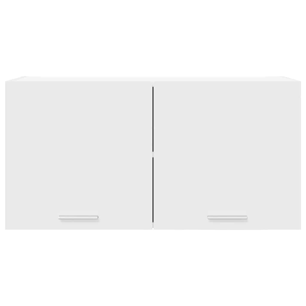 Hangkast met plank Riga Wit 80 x 31 x 40 cm Bewerkt hout